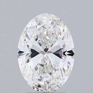 IGI Certified Oval 2.50ct F VVS2 EX EX None Lab Grown Diamond